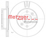 Тормозной диск METZGER 6990.10