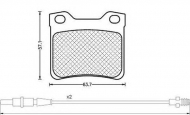 Комплект тормозных колодок MAGNETI MARELLI 430216170395