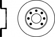 Тормозной диск HELLA 8DD 355 100-411