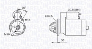 Стартер MAGNETI MARELLI 063521092500