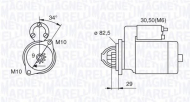 Стартер MAGNETI MARELLI 063521074030