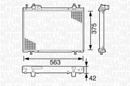 Теплообменник MAGNETI MARELLI 350213153000