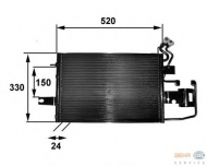 Конденсатор BEHR HELLA SERVICE 8FC 351 038-251