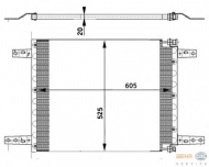 Конденсатор BEHR HELLA SERVICE 8FC 351 302-031