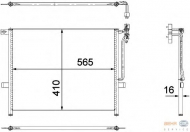 Конденсатор BEHR HELLA SERVICE 8FC 351 304-511
