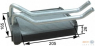 Теплообменник BEHR HELLA SERVICE 8FH 351 315-221