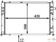 Теплообменник BEHR HELLA SERVICE 8MK 376 715-641