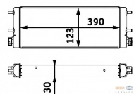 Теплообменник BEHR HELLA SERVICE 8MO 376 725-241