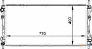 Теплообменник BEHR HELLA SERVICE 8MK 376 764-091