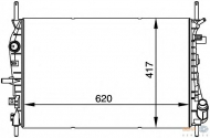 Теплообменник BEHR HELLA SERVICE 8MK 376 764-381