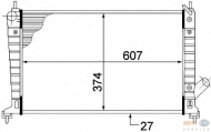 Теплообменник BEHR HELLA SERVICE 8MK 376 772-401