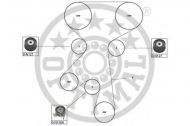 Ременный комплект OPTIMAL SK-1632