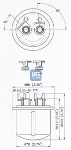 Фильтр UFI 31.619.00