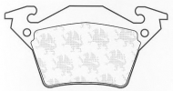 Комплект тормозных колодок QH Benelux BP1210