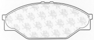 Комплект тормозных колодок QH Benelux BP749