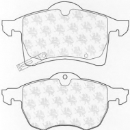 Комплект тормозных колодок QH Benelux BP984