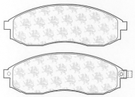Комплект тормозных колодок QH Benelux BP1263