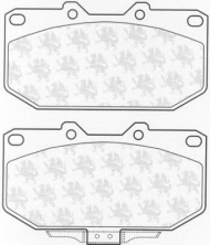 Комплект тормозных колодок QH Benelux BP1016