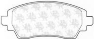 Комплект тормозных колодок QH Benelux BP1148