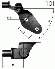 Газовая пружина QH Benelux 840234