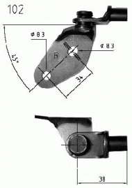 Газовая пружина QH Benelux 840235