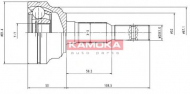 Шарнирный комплект KAMOKA 6952