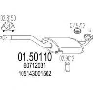 Амортизатор MTS 01.50110