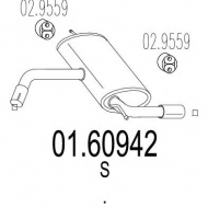 Амортизатор MTS 01.60942