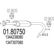 Амортизатор MTS 01.80750