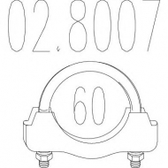 Соединительные элементы трубопровода MTS 02.8007