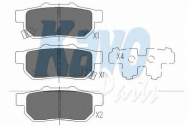 Комплект тормозных колодок KAVO PARTS KBP-2049