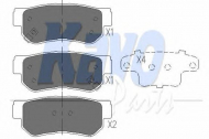 Комплект тормозных колодок KAVO PARTS KBP-3005