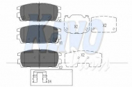 Комплект тормозных колодок KAVO PARTS KBP-3017