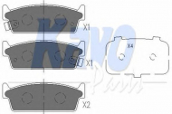 Комплект тормозных колодок KAVO PARTS KBP-6548