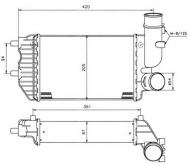 Теплообменник NRF 30066A