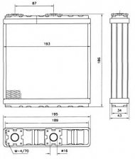 Теплообменник NRF 52098