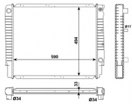 Теплообменник NRF 53993