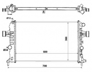 Теплообменник NRF 54668