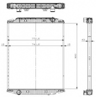 Теплообменник NRF 549568