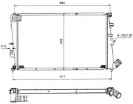 Теплообменник NRF 58089