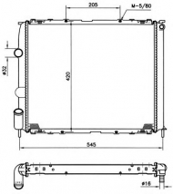 Теплообменник NRF 58194