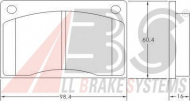 Комплект тормозных колодок A.B.S. 36047 OE