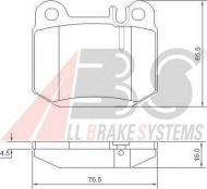 Комплект тормозных колодок A.B.S. 37194 OE