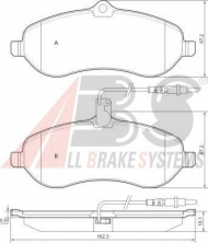 Комплект тормозных колодок A.B.S. 37589 OE