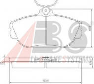 Комплект тормозных колодок A.B.S. 38601
