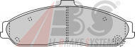 Комплект тормозных колодок A.B.S. 38731