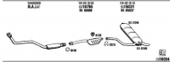 Глушитель WALKER MB30055