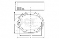 Фильтр SCT Germany SB 536