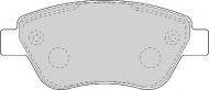 Комплект тормозных колодок NECTO FD7089A
