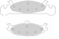 Комплект тормозных колодок NECTO FD6509A